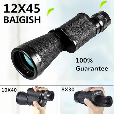 8X30/10X40/12X45 Military Monocular HD Portable Telescope | SAMAG