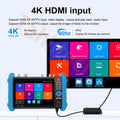 8K CCTV Tester IPC-9800CLMOVTADHS 8MP HD AHD TVI CVI SDI IP Tester 7-inch Touch Screen Monitor 8K Video Display Tester Monitor