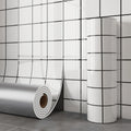 40 Waterproof Bathroom DIY Wall Decor Panel Self-Adhesive Marble Tile Living Room Background Wall Sticker Easy Install Wallpaper