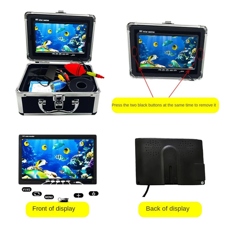 Factory 20-30m Cable 7 Inch HD Underwater Fishing Camera | SAMAG