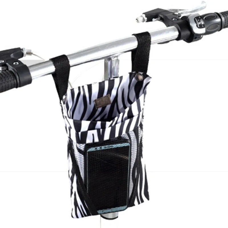 Bike Basket Multi-Purpose Detachable Waterproof Front Basket For Bikes, Scooters Bicycle Storage Bag Accessories