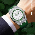 New Luxury Specht & Söhne Automatic Mechanical Watches Japan 8215 Movt Stainless Steel Watch Sapphire Crystal Waterproof 40MM