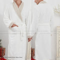 Autumn Winter Men's Robe Thicken Flannel Long Bathrobe Kimono Gown Loose Casual Male Sleepwear Home Clothes Coral Fleece Pajama