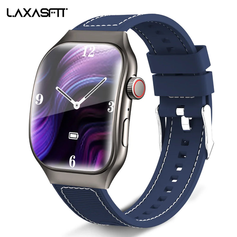 LAXASFIT 2.01 Inch Curved Screen Men's Smart Watch Bluetooth 5.3 HD Call Multiple Sports Modes Woman Smart Watch Holiday gifts