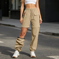 Women Elastic Waist Drawstring Pants Quick Dry Thigh - View 8 | SAMAG
