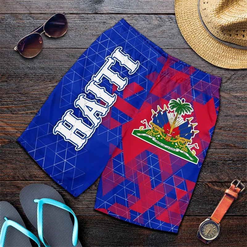 HAITI Flag 3D Print Sport Quickdry Breathable Men Women | SAMAG