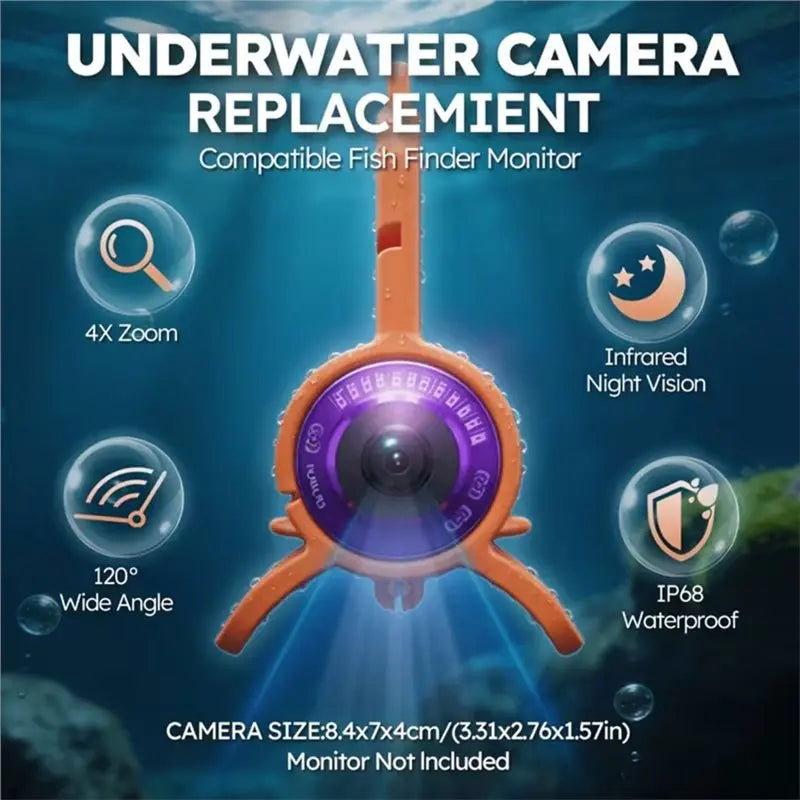 T22C Underwater Fish Finder Camera 4.3 Inch - View 6 | SAMAG