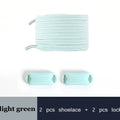 1 Pair No Tie Shoe Laces Elastic Laces for Sneakers Flat Shoelaces Without Ties Shoelace with Lock for Kids Adult Shoestrings