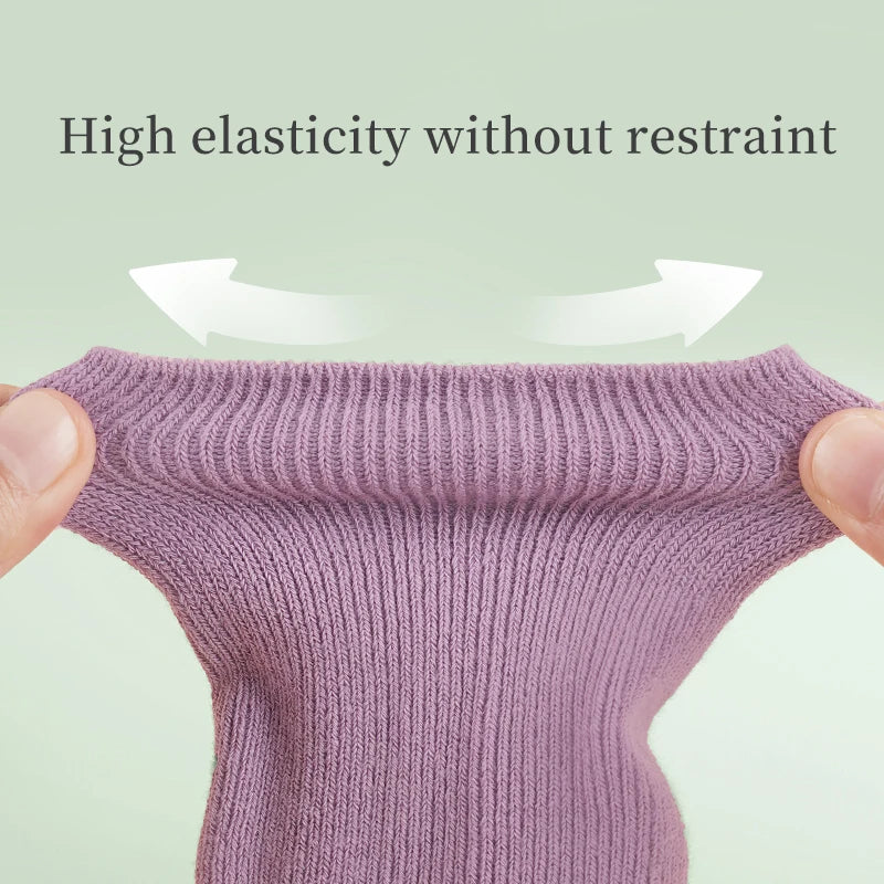 Unisex Kids & Adults Crew Length Non Slip Grip Dance Socks Girls Breathable Socks for Ballet Modern Yoga Dance Training