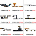 New For Motorola Moto Edge 20 30 40 50 Pro Lite Ultra Neo Fusion Plus Volume Button Power Switch On Off Button Flex Cable