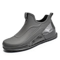 men's short tube rain boots Men Outdoor Non-slip Fishing Shoes Light Hiking Shoes Durable Waterproof Rain Boots Rubber