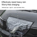 Electric Vehicle Charger Port Rainproof Cover Electric Car Charger Plug Cover Waterproof PVC With Magnetic Stripe For All EV