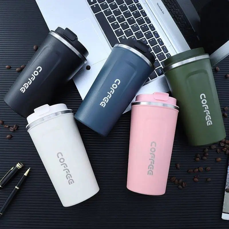380/510ML Travel Stainless Steel Coffee Cup Thermal Mug - Visuel 5 | SAMAG