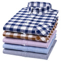 Spring and Autumn Men's Pure Cotton Long sleeved Shirts | SAMAG