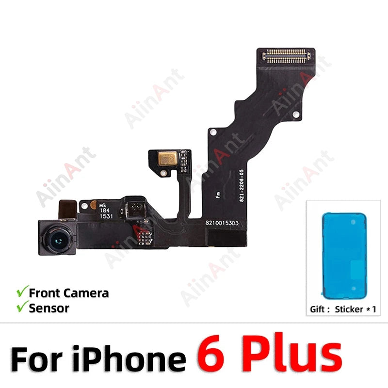 100% Test Top Small Proximity Ambient Light Sensor Front Camera Flex Cable For iPhone 11 Pro X Xr Xs Max 6 6s 7 8 Plus SE 2020