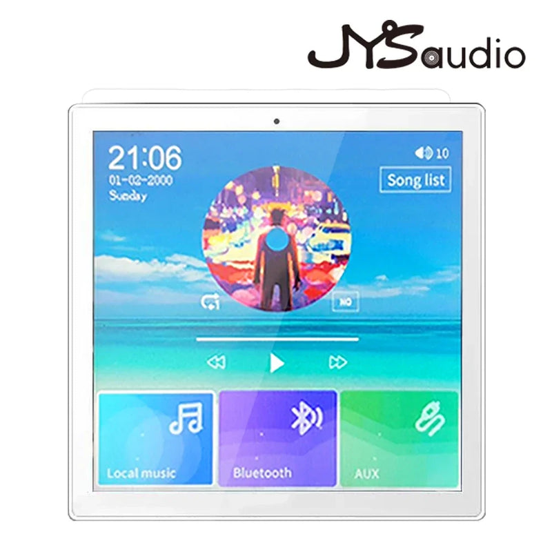 Bluetooth Wall Amplifier Music Panel Home Theater Sound System with 4.5 inch Stereo Ceiling Speaker for Residential Environment