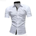 Men's casual business short-sleeved shirt | SAMAG