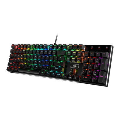Redragon K556 RGB LED Backlit Wired 104 Keys Hot-Swap | SAMAG