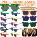 1- Pixel Sunglasses Retro Glasses Adult Boys and Girls | SAMAG