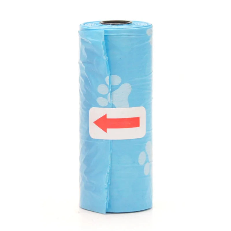 5-100Rolls Dog Poop Bag Outdoor Cleaning Poop Bag Outdoor Pets Supplies for Dog 15Bags/Roll Refill Garbage Bag Pet Supplies
