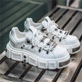Trend Platform Sneakers for Men Punk Muffin Shoes Male European Style Designer Shoes Man Street Original Men's Skateboard Shoes