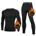 Best-Selling Men's Underwear Thermal Set, Double Warmth for Autumn and Winter, Comfortable for Sports Wear