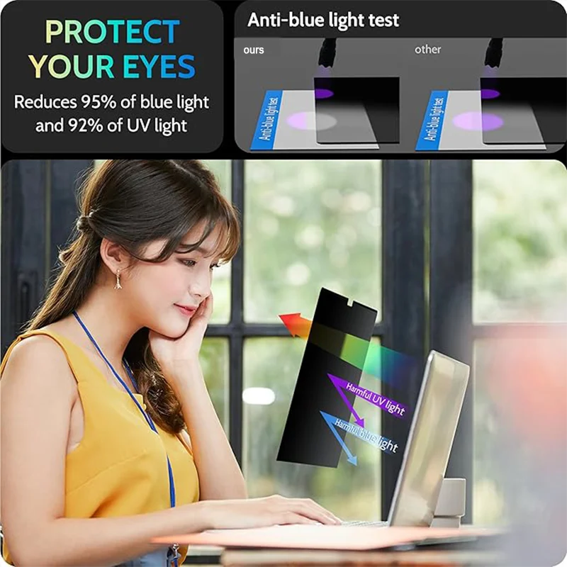 Universal Magnetic Laptop Privacy Screen Protector 13 14 - Visuel 4 | SAMAG