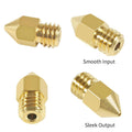 0.4/0.6mm MK8 Extruder Nozzle 3D Printer Nozzle for Creality Ender 3/3 Pro/3 V2, Ender 5/5 Pro, CR-10/10S, Makerbot, 3D Printer