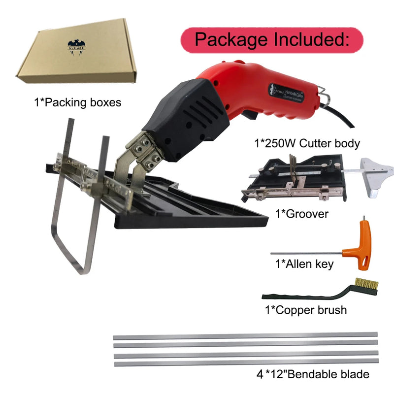 Professional Thermal Knife for Polystyrene Cutting Electric Foam Cutter Tool for DIY Craft & Packaging Hot - View 13 | SAMAG