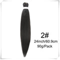 Pre Stretched Braiding Hair 26inch Kanealon for Braids Yaki Straight Synthetic Braids Hair Extension Expressions Braiding Hair