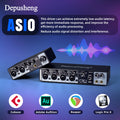 MQ22/44 ASIO Audio Professional Sound Card 2/4 Channel USB Audio Interface for Live Recording