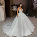 Customized Luxury Wedding dress, Sweetheart collar | SAMAG