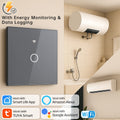 Smart WiFi Boiler Switch 20A/40A for Water Heater & Air Conditioner - Tuya Smart Life App, Works with Alexa & Google Home