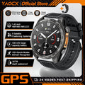 2026 New Military Smart Watch Men Built-in GPS 530mah Bluetooth Call 3ATM Waterproof Barometric Altimeter Sports Smart Watches