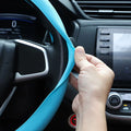 Silicone Steering Wheel Cover Ultra-thin Anti-slip Steering Wheel Cover Soft Silicone Accessories Universal Steering Wheel Cover