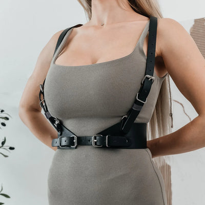 Women Fashion Belt Street Style Punk Decorative Waistband Adjustable Suspender Corset Harness Gothic Clothing | SAMAG