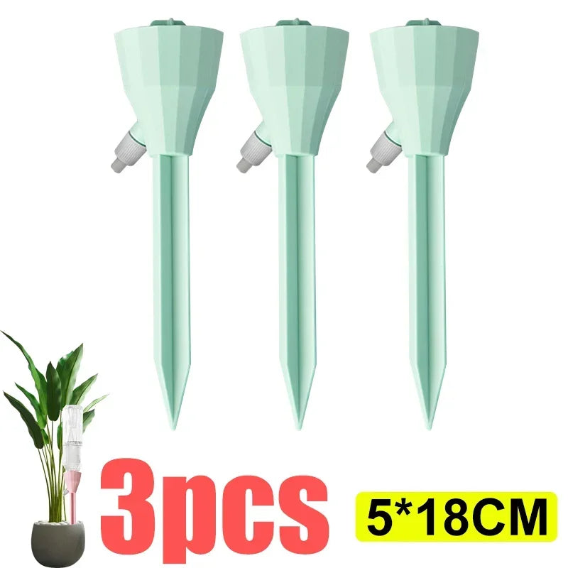 Plants Irrigation System Adjustable Drip Irrigation System Automatic Self Watering Spikes Indoor Outdoors Potted Garden Supplies