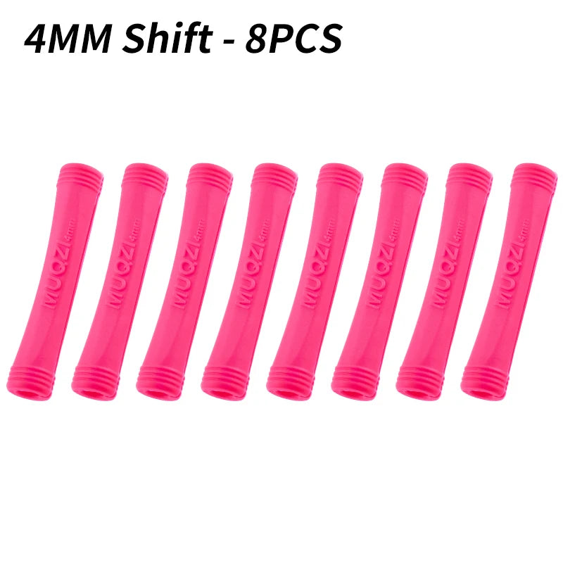 MUQZI 4/8pcs Bicycle Cable Protector Brake Shift Line Frame Protect Sleeve MTB Road Fixed Gear Bike Universal