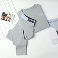 Men's Long Johns Autumn Winter Thermal Tops+Bottoms Set Cotton Breathable Warm Long Sleeve Undershirts Leggings
