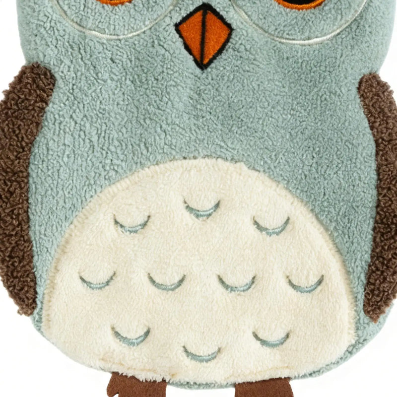 Hand Towel 1PC Cute Owl Hanging Towel Kitchen Hand Towel Bathroom Soft Absorbent Handkerchief Wipe Towel Cartoon Kids Towels