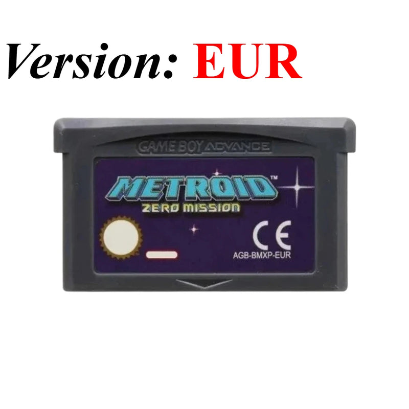 Classic GBA Game Cartridge Breath of Fire Kirby Sonic Advance Wars Golden Sun GBA SP Retro Video Game Collection Gift