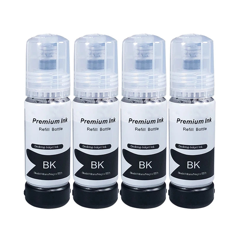 104 522 103 Refill Dye Ink For Epson EcoTank ET-2710 ET-2711 ET2712 ET2714  ET-2720 ET-2726 ET-4700 Inkjet For EcoTank Printer