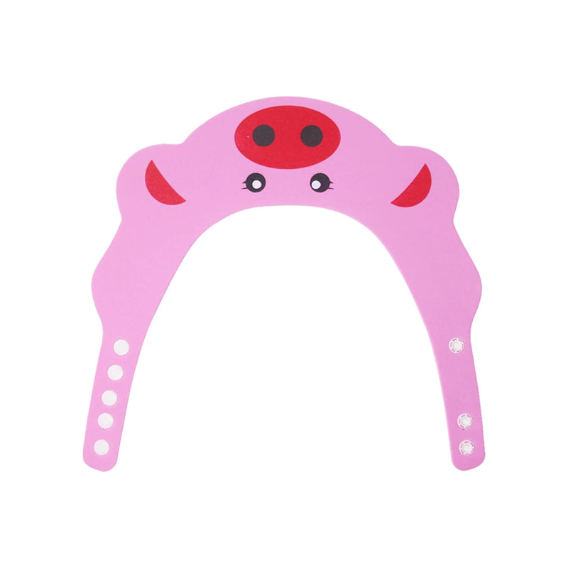 2 Pcs Baby Shower Cap Safety Eye Protection Ear Protection Lightweight Cute Cartoon Baby Bath Protective Cap Shampoo Bath Care