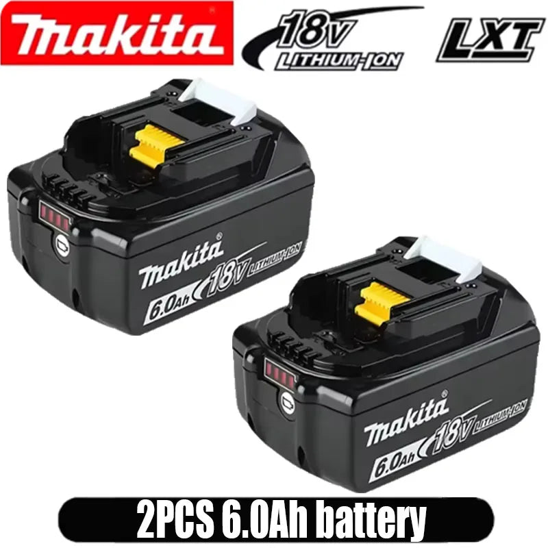 Original Makita 18V Battery 6AH Is Used for Replacing Lithium Batteries in Makita BL1840BL1830b BL1850b BL1850BL1860BL1815.