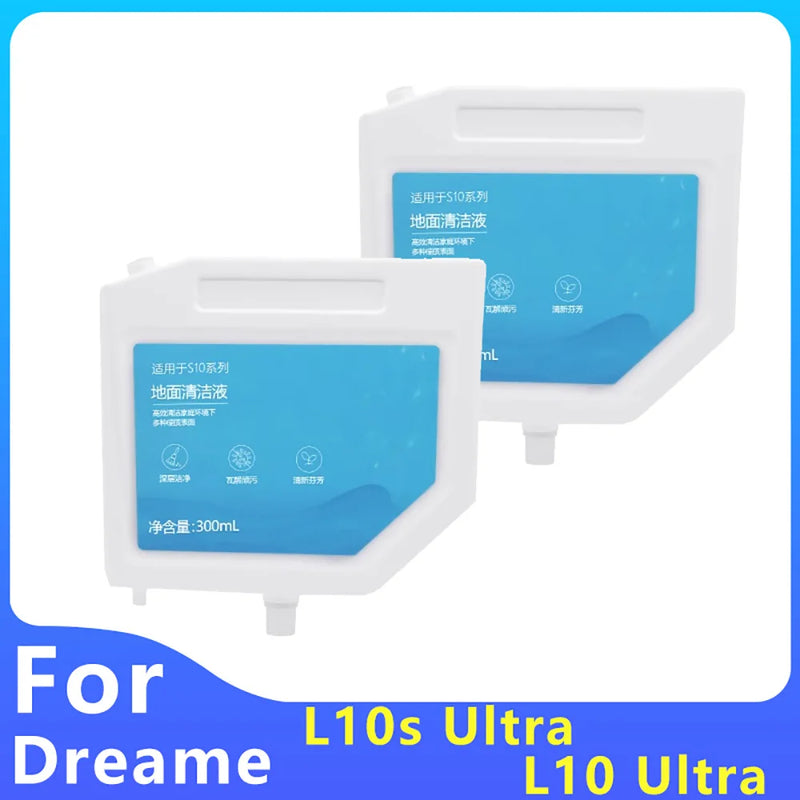 Detergent For Dreame L10s Ultra/L10 Ultra/S10/S10 Pro/S10Plus Accessories Xiiaomi Mijia Omni 1S 300ml Cleaning Solution Liquid