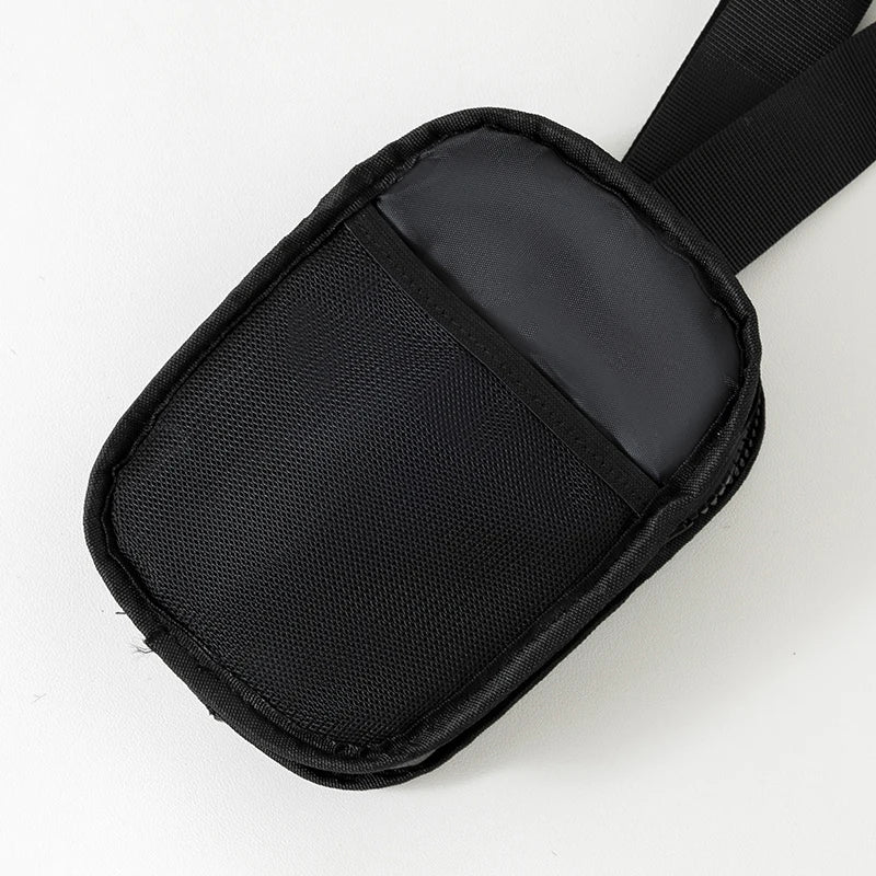 Mini Nylon Crossbody Bag for Men And Women Mobile Chest Pack Fashionable And Versatile Small Shoulder Bag canvas bag