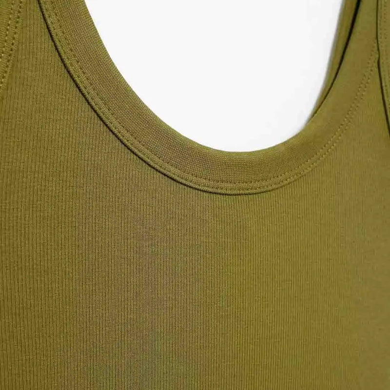 Women's Skinny Ribbed Bodysuits O Neck Straps Snap-Button Sexy Fashion Female Playsuits Comfortable Stretchy Clothing