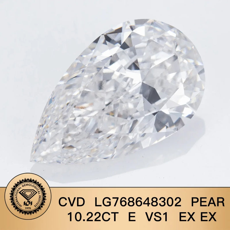Limited-time 50% off on Large With IGI Certificate 7ct 8ct 9ct 10ct 20ct 30ct Big Lab Grown Diamonds CVD Laboratory Diamond