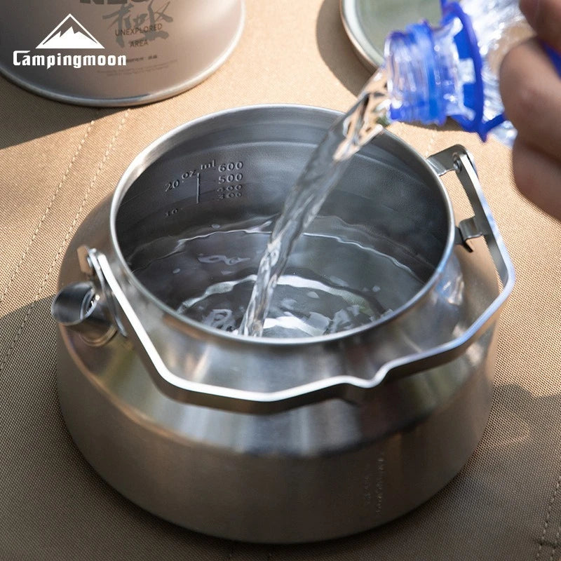 CAMPINGMOON Camping Cookware Equipment, 304 Stainless | SAMAG