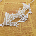 1pcs Hot Sale White Sexy Lace Half Face Masks Various Styles Halloween Masquerade Party Dance Mask Costume